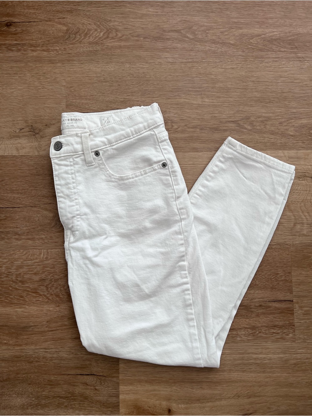 Lucky Brand Women's Ankle White Jean